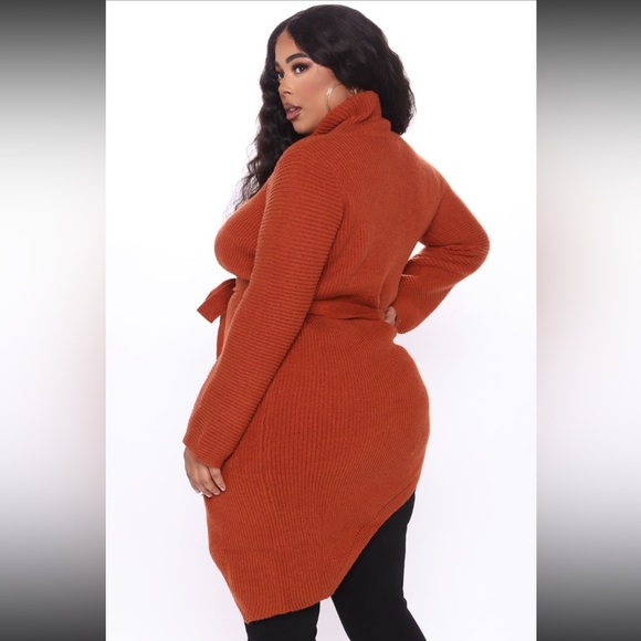 Wrap Star Asymmetrical Sweater - Picture 5 of 7